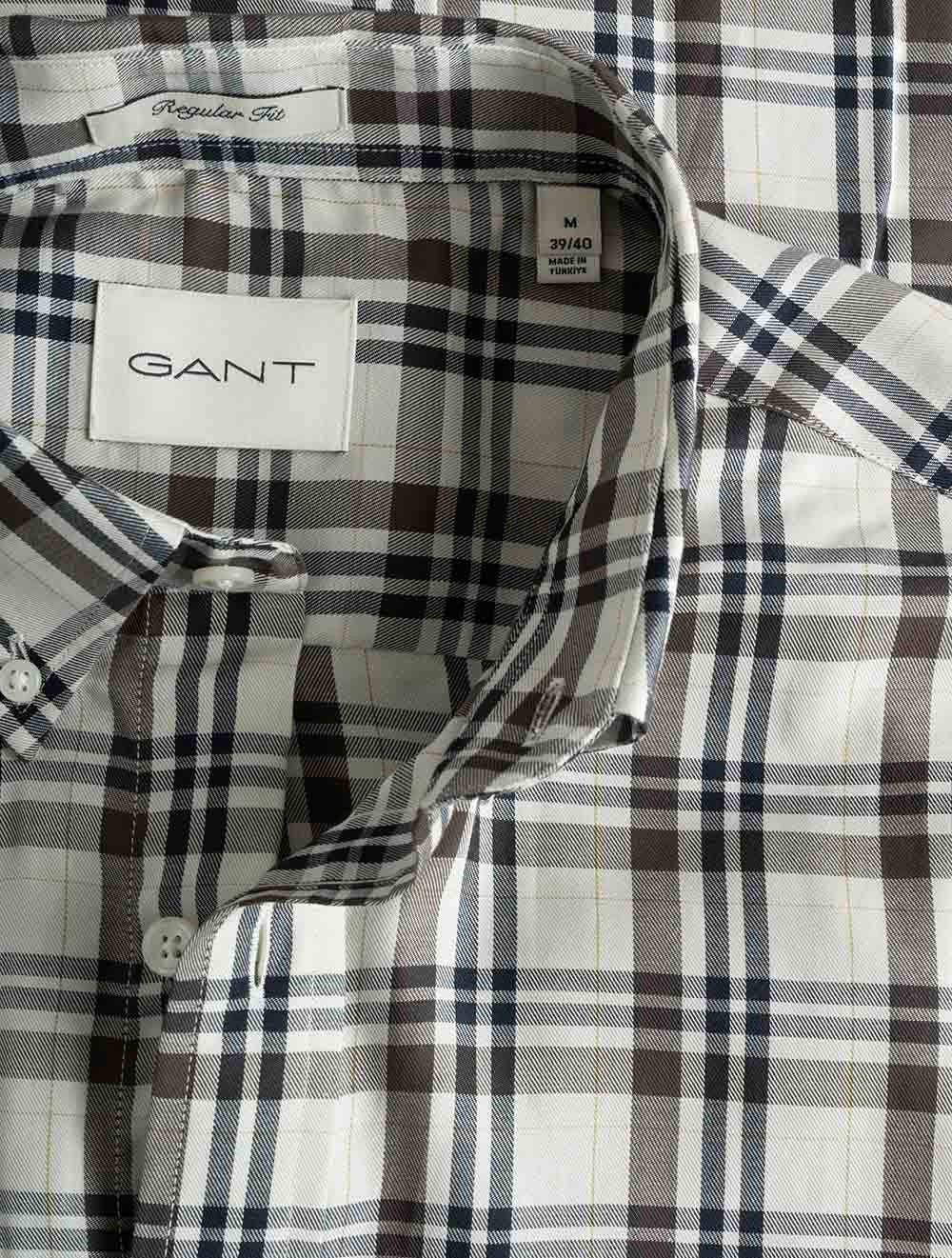 3262020A26 SAND 214 E140 REG TWILL CHECK SHIRT — 7S8A8561.jpg