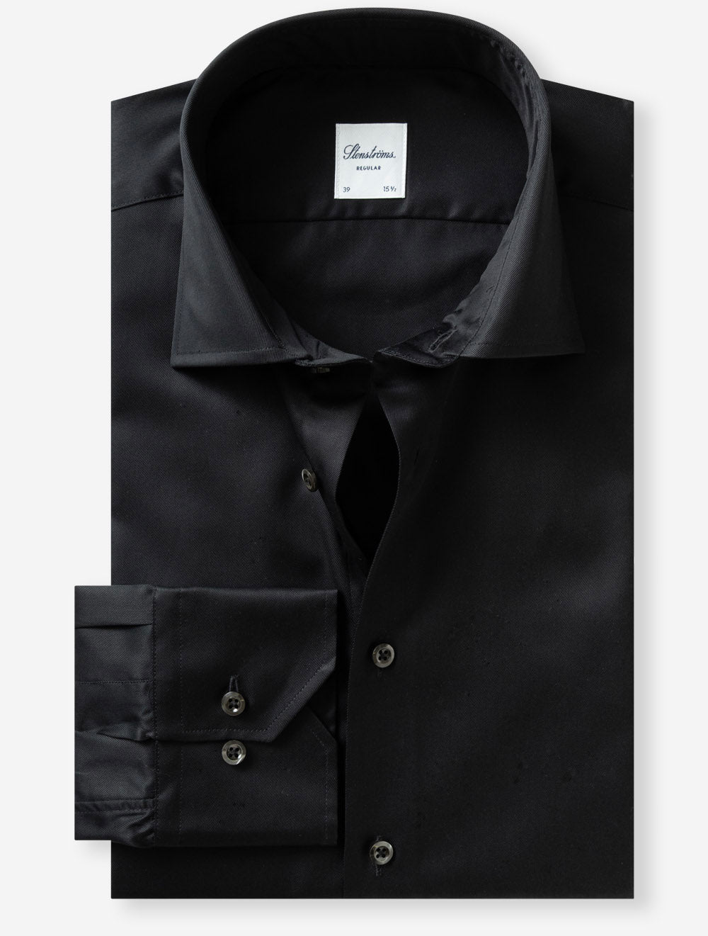 6227711465 BLACK 600 E169 STEN Plain Twill Shirt — 7S8A8606.jpg