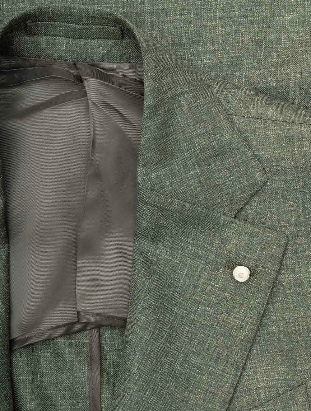 62281 GREEN 7 E1099 LUBIAM Half Lined Sports Jacket — 7S8A4277.jpg