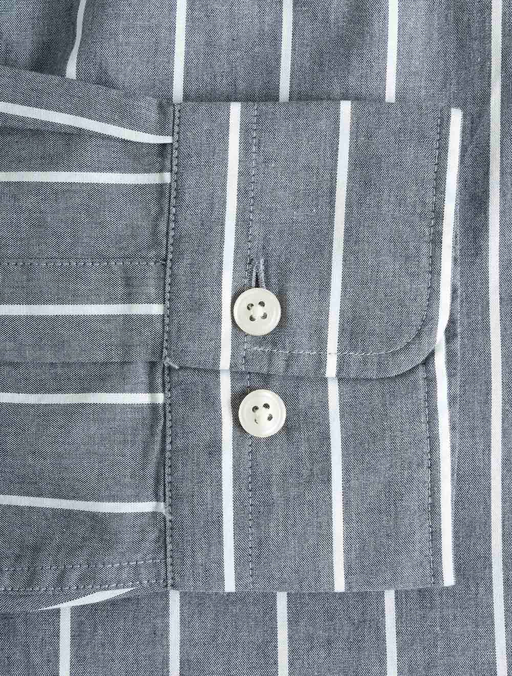 3262005A26 INDIGO 901 E120 REG POPLIN MELANGE STRIPE SHIRT — 7S8A8549.jpg
