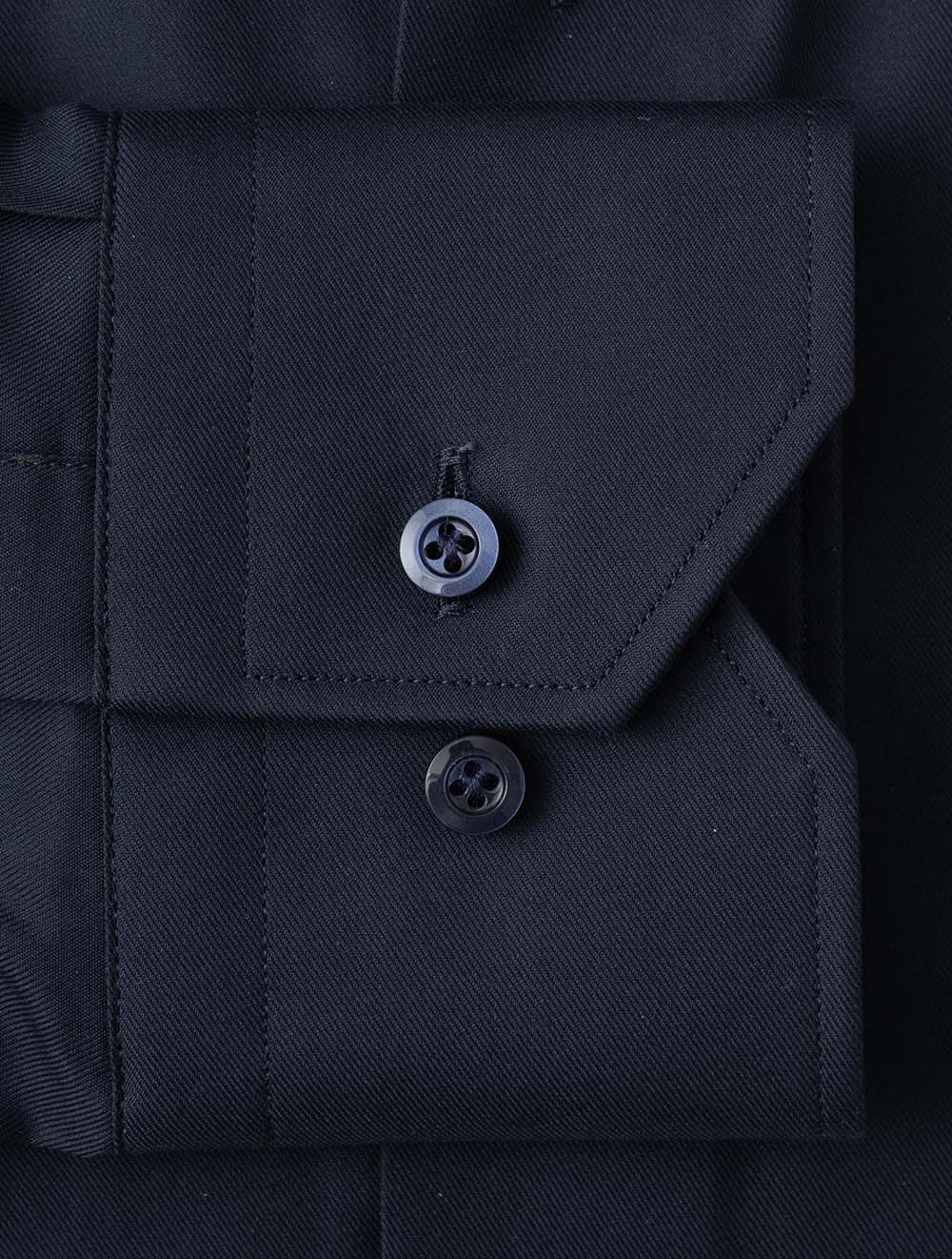 FLAINEGSF NAVY E219 LC Slim Plain Geo Inlay Shirt — image-04.jpg