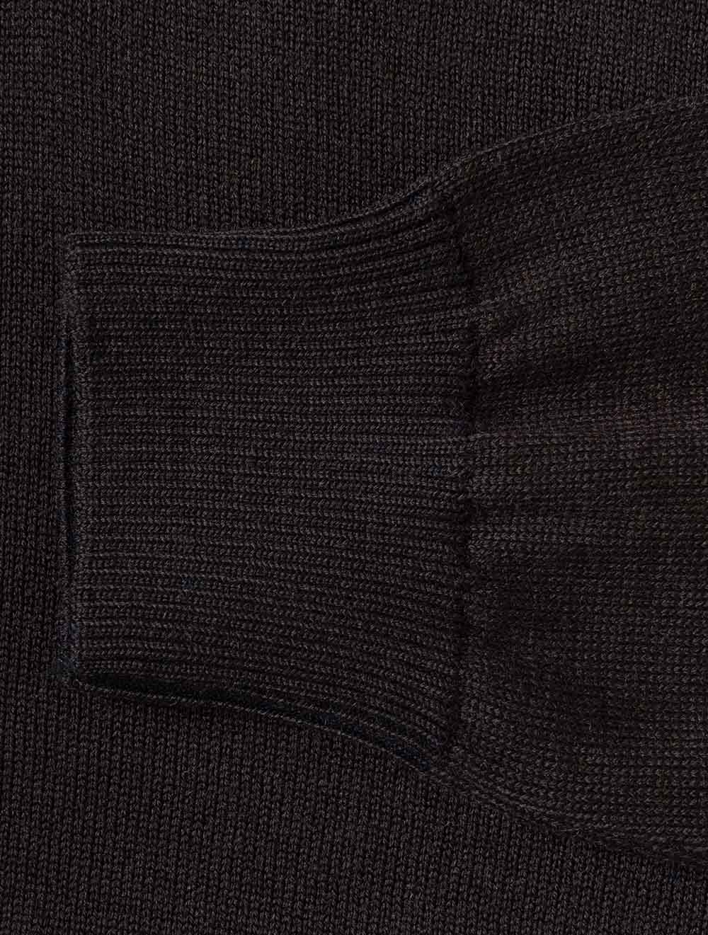 5715314425 BROWN 195 E229 Gran Sasso Crew Neck Knit — 7S8A8108.jpg