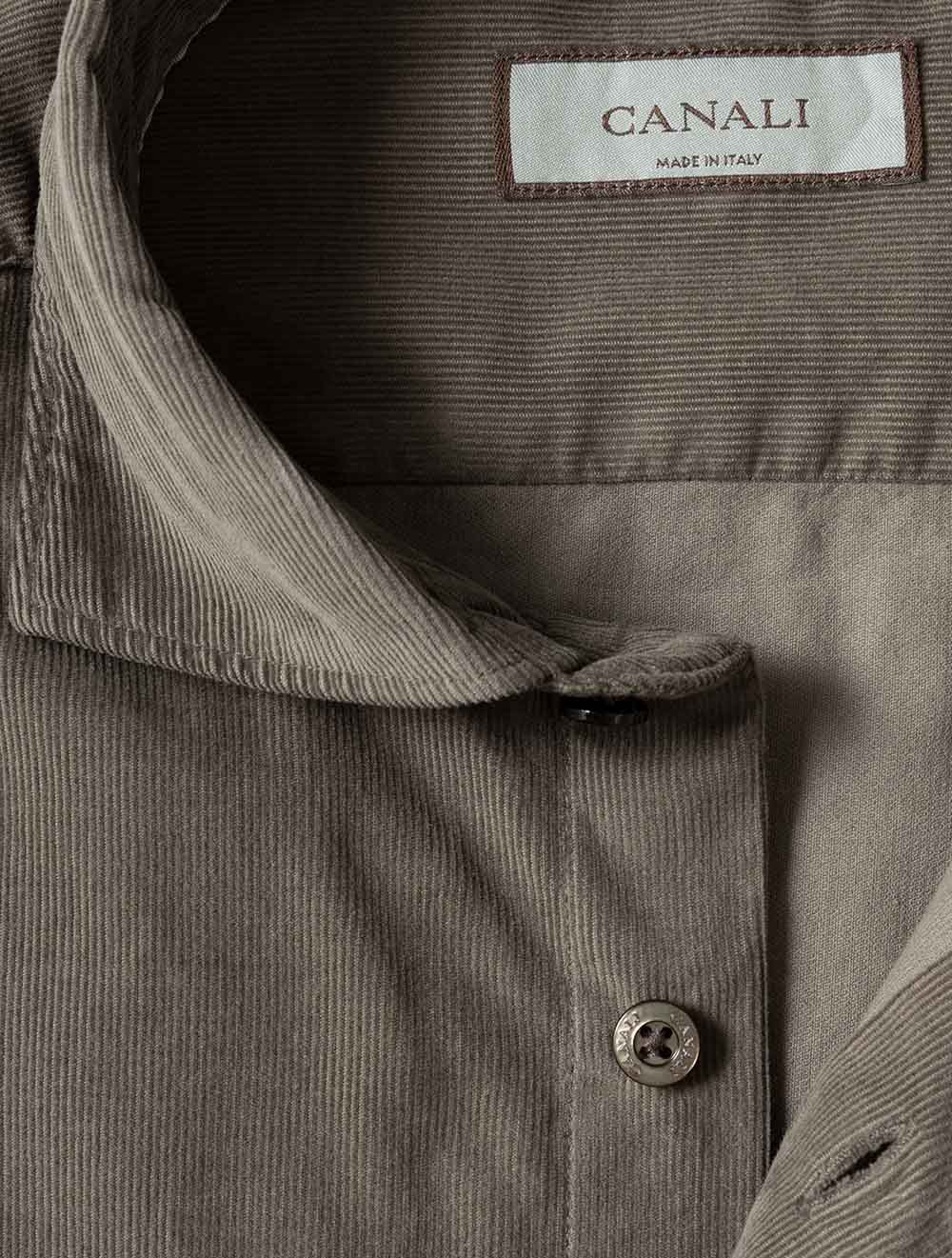GM03361 Brown 511 E269 Canali Corduroy Casual Shirt — 7S8A8153.jpg