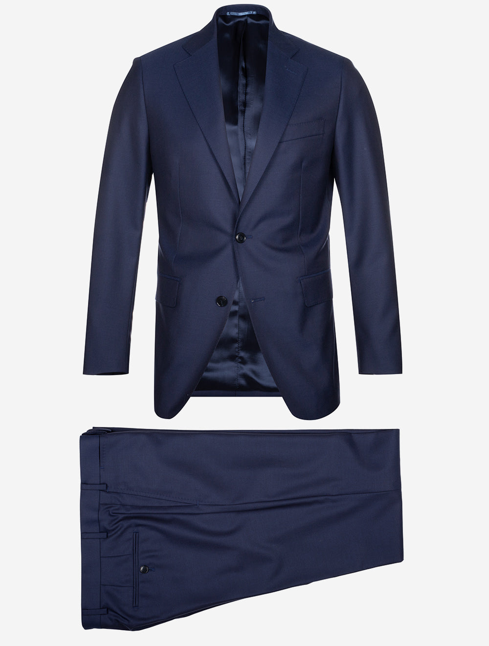 Plain 2 Piece Suit Blue