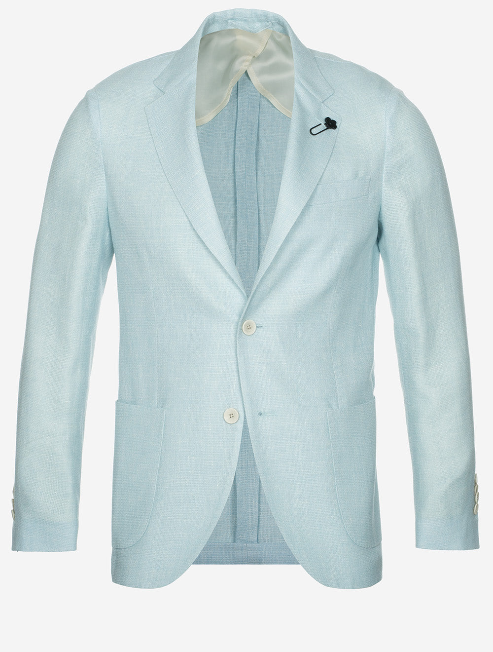 Linen Mix Sport Jacket Turquoise