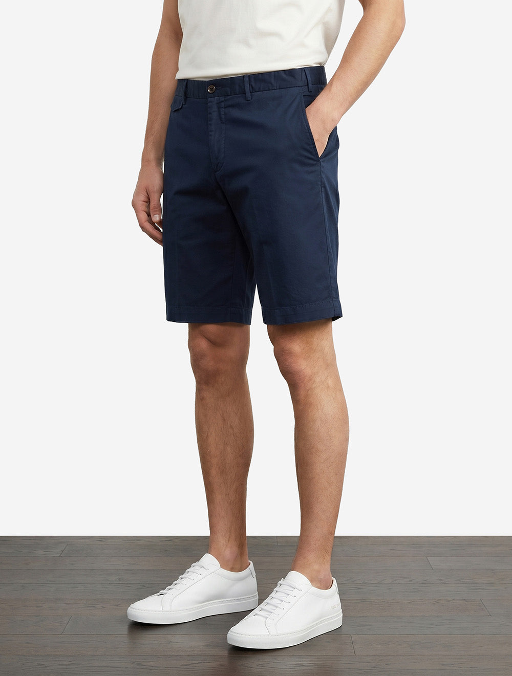 Cotton Shorts Navy