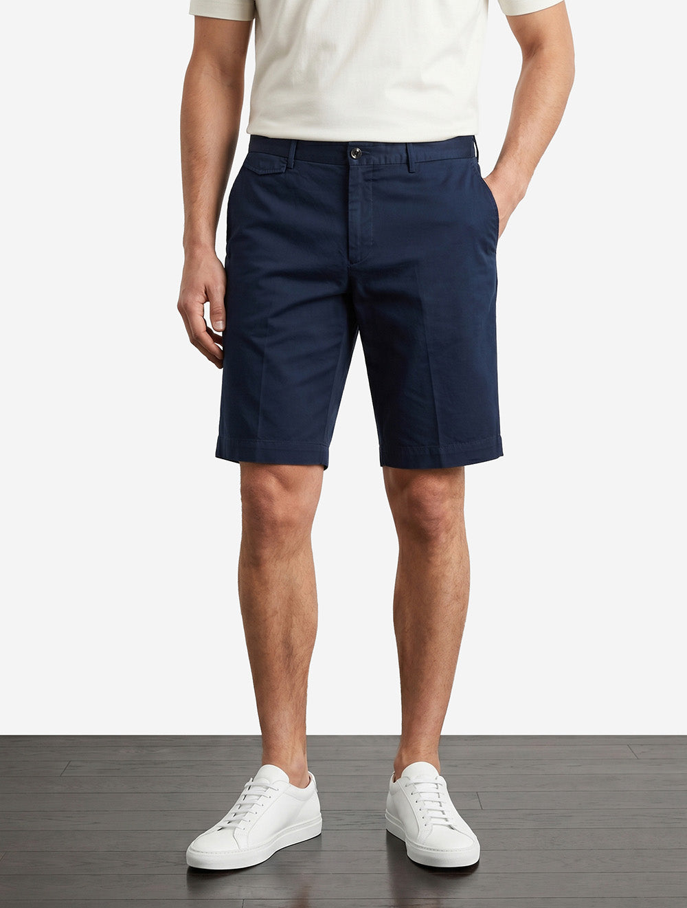 Cotton Shorts Navy