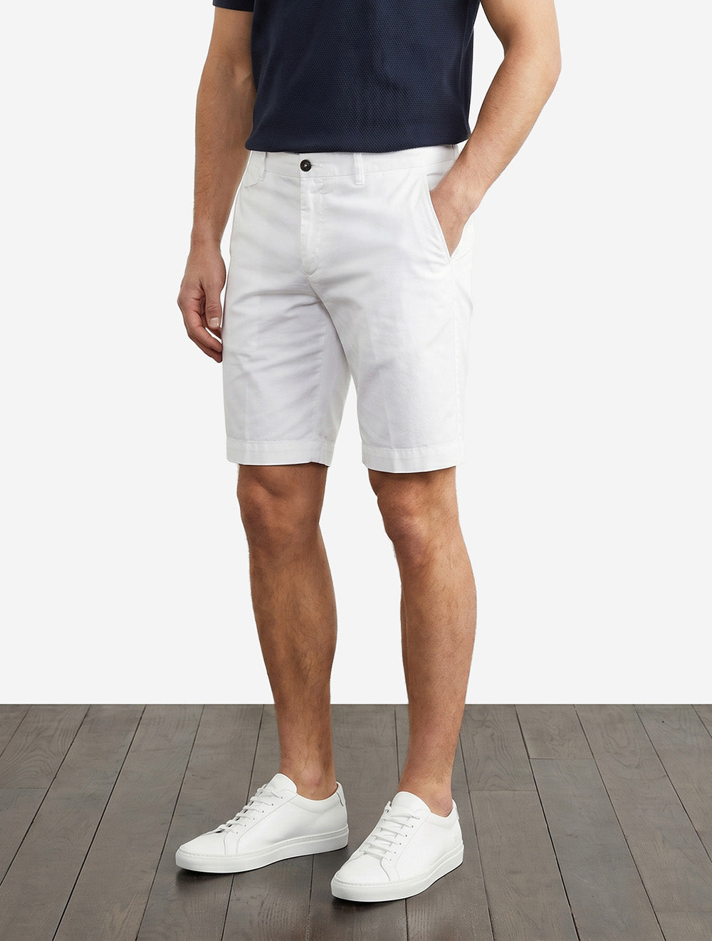 Cotton Shorts White
