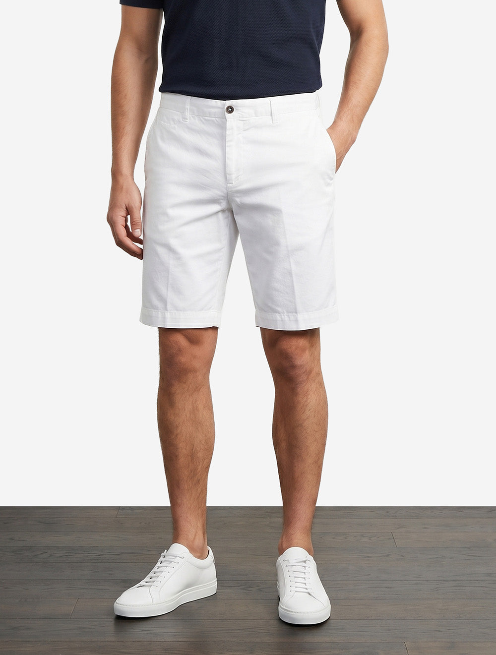 Cotton Shorts White