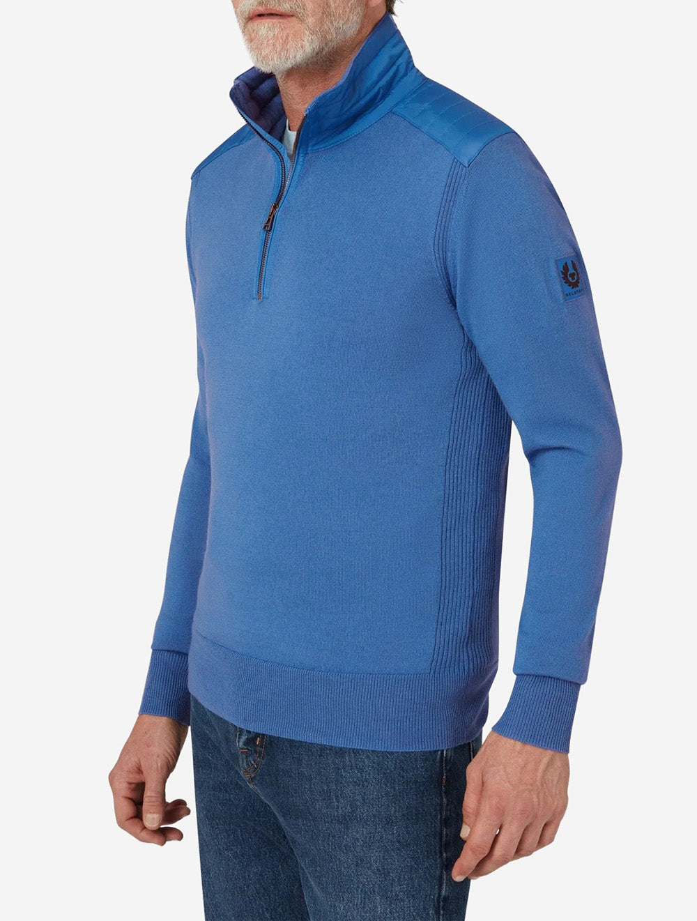 Kilmington Quarter Zip Marine Blue