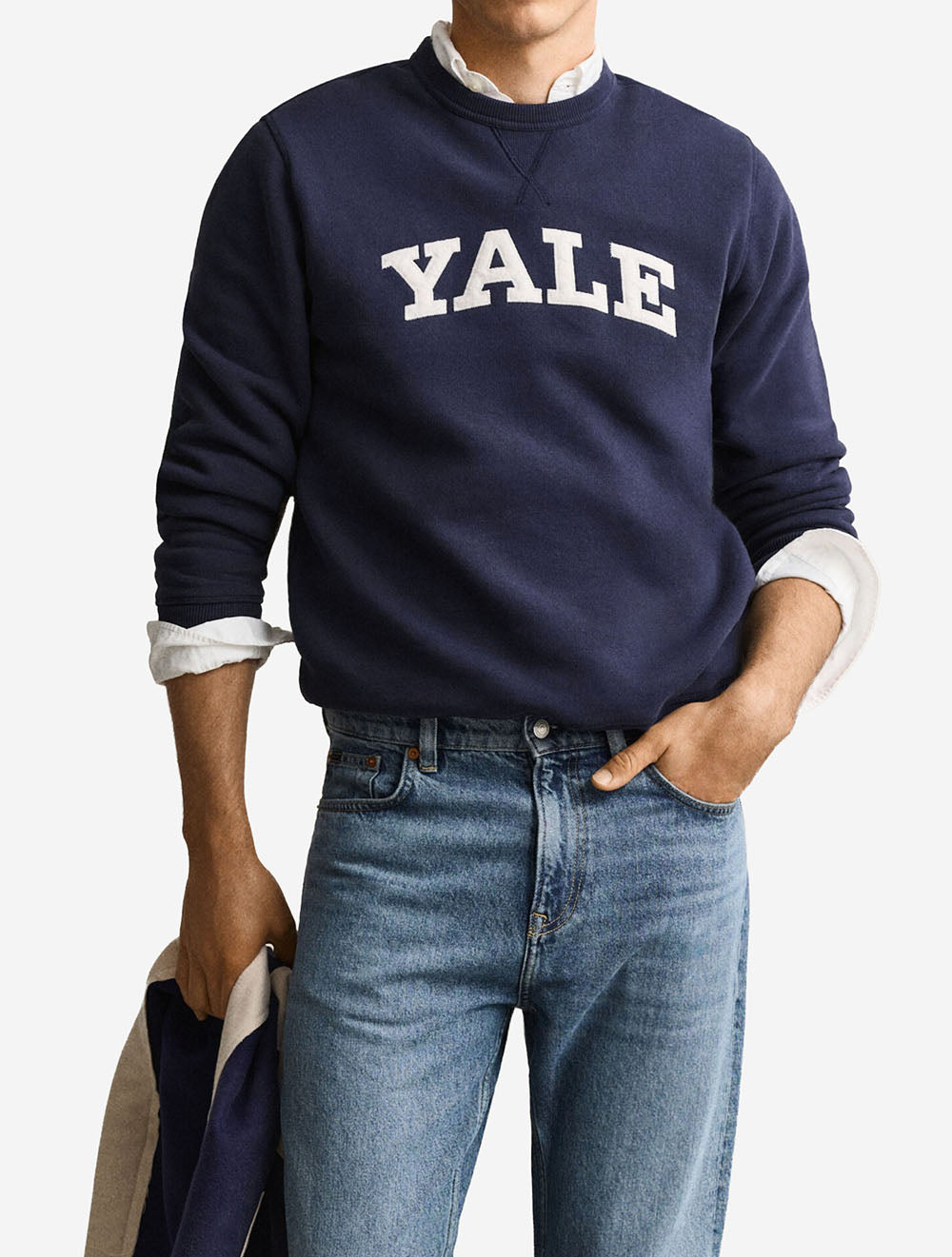 Crew Neck Sweatshirt Marine