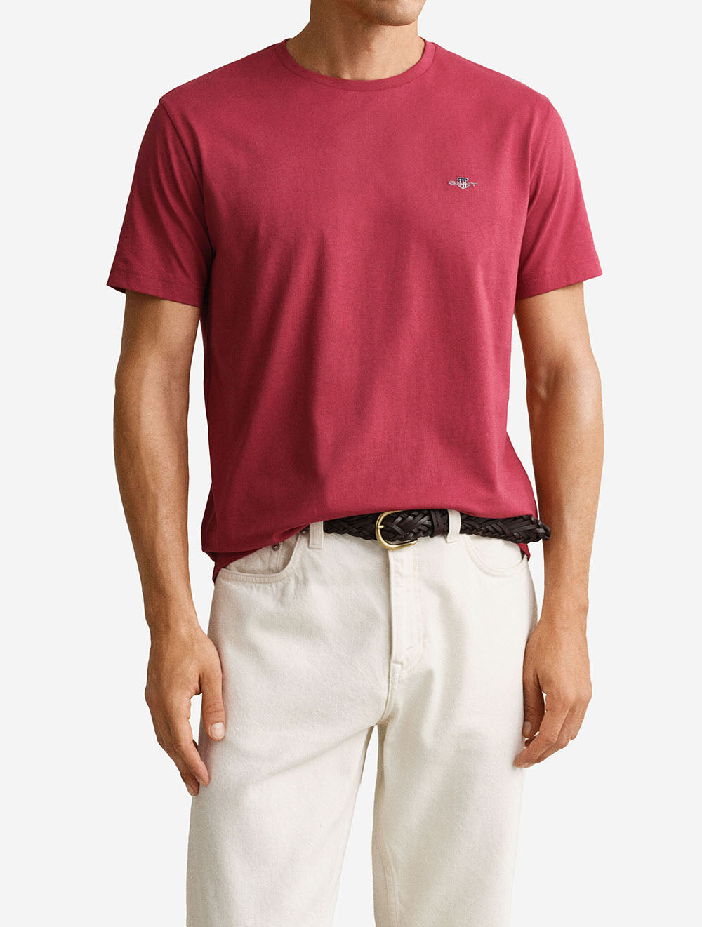 Regular Shield Short Sleeve T-Shirt Muted Red