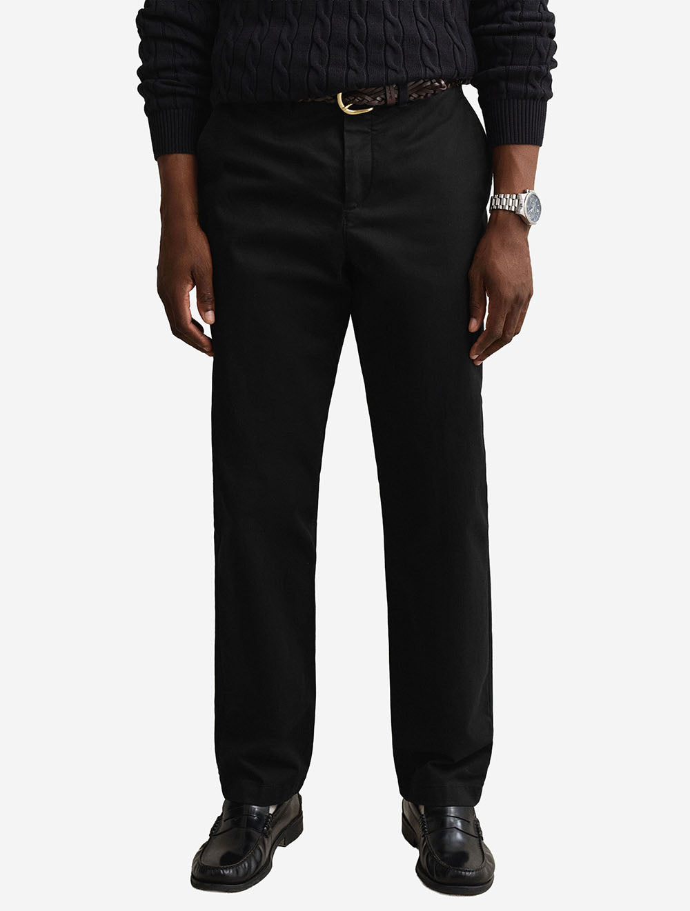 Regular Classic Chinos Black