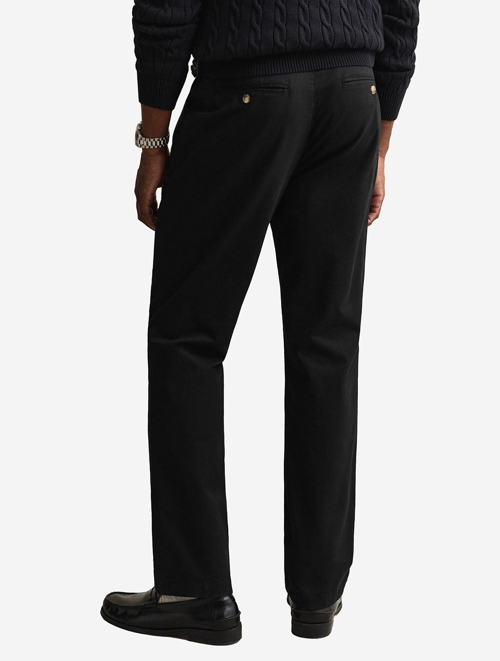 Regular Classic Chinos Black