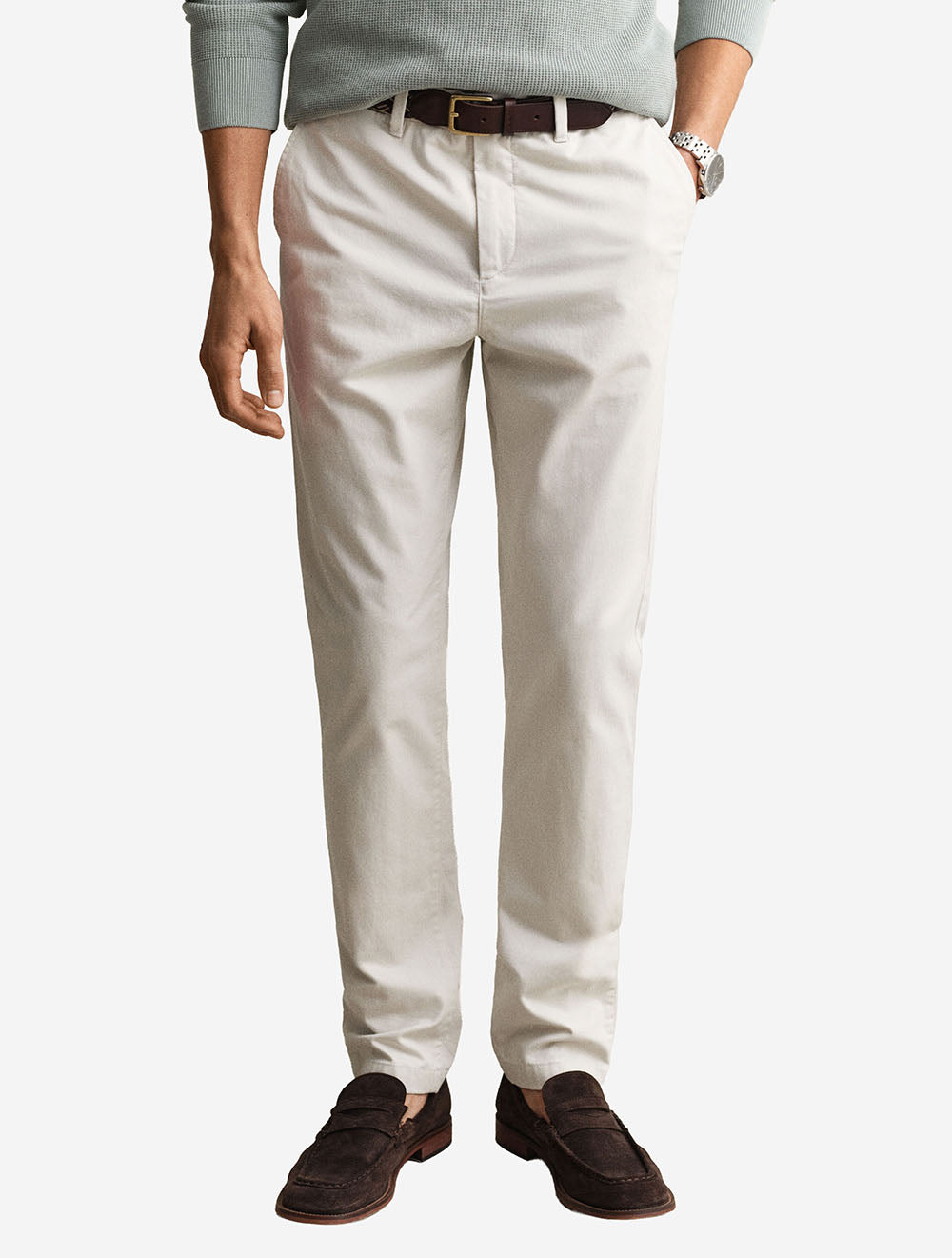 Slim Classic Chinos Sand