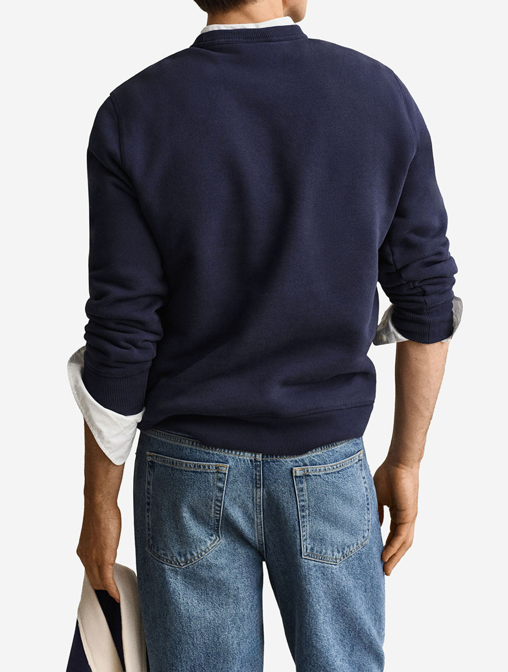Crew Neck Sweatshirt Marine