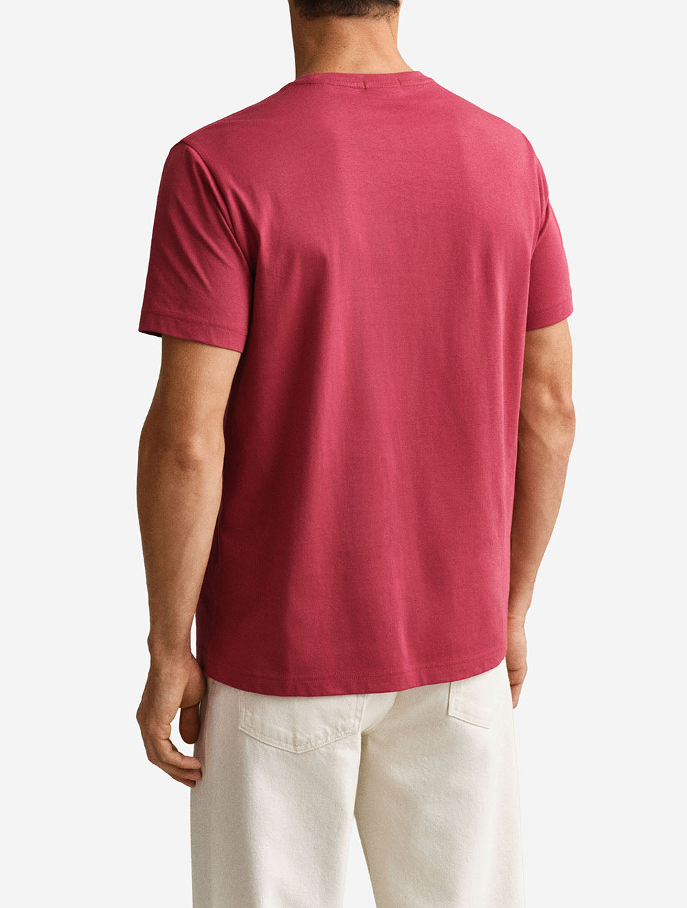 Regular Shield Short Sleeve T-Shirt Muted Red