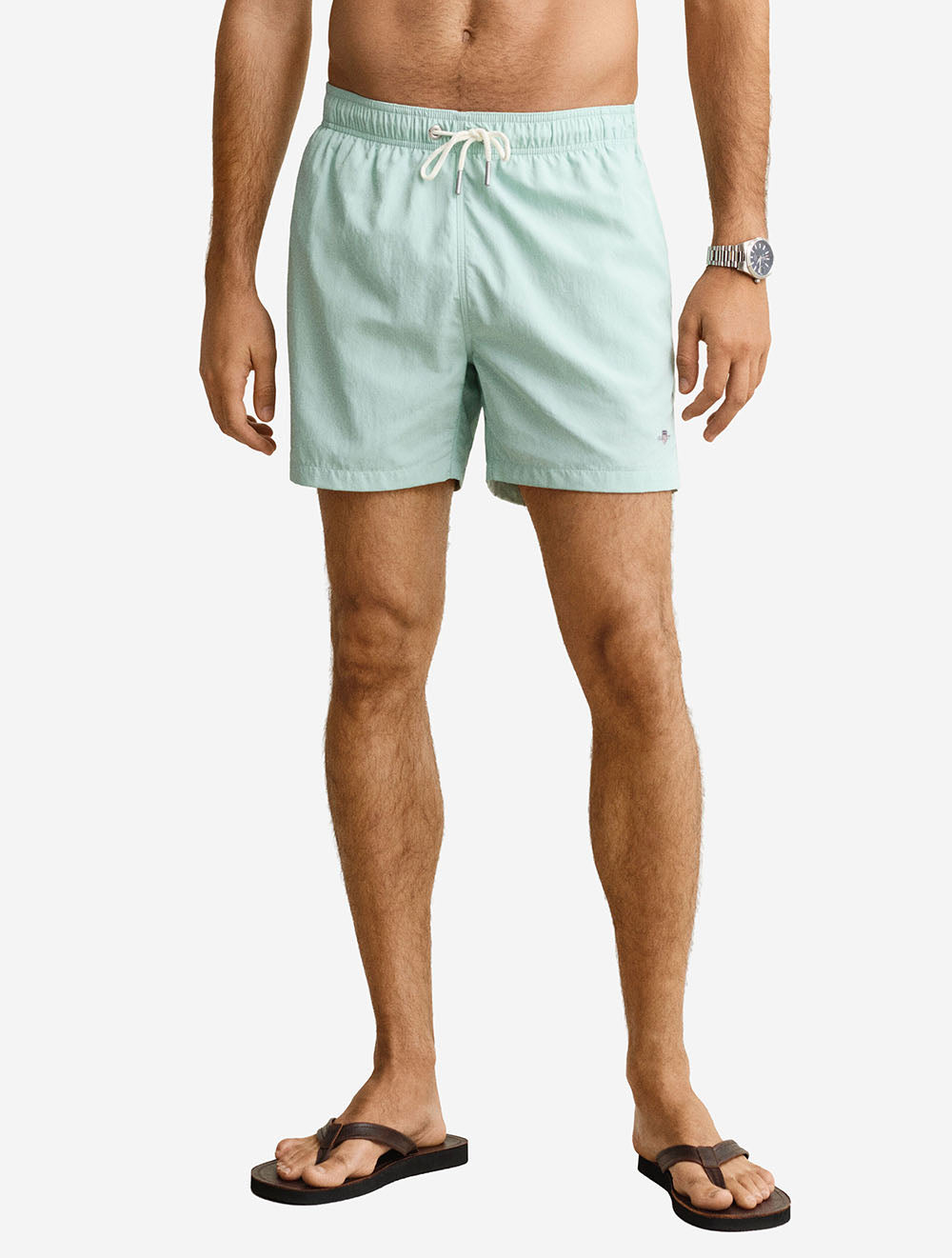 Swim Shorts Washed Turquoise