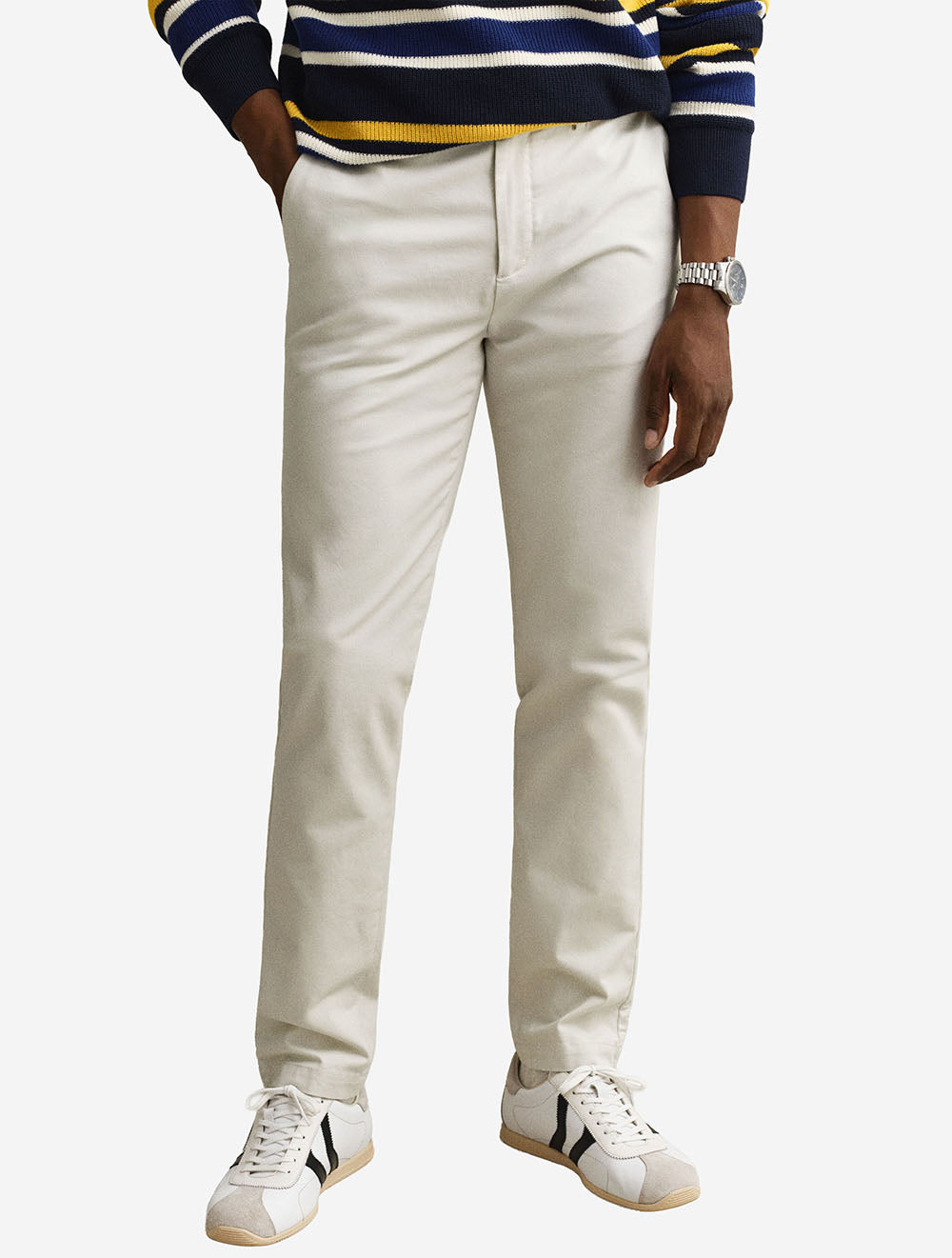 Slim Smart Chinos Sand
