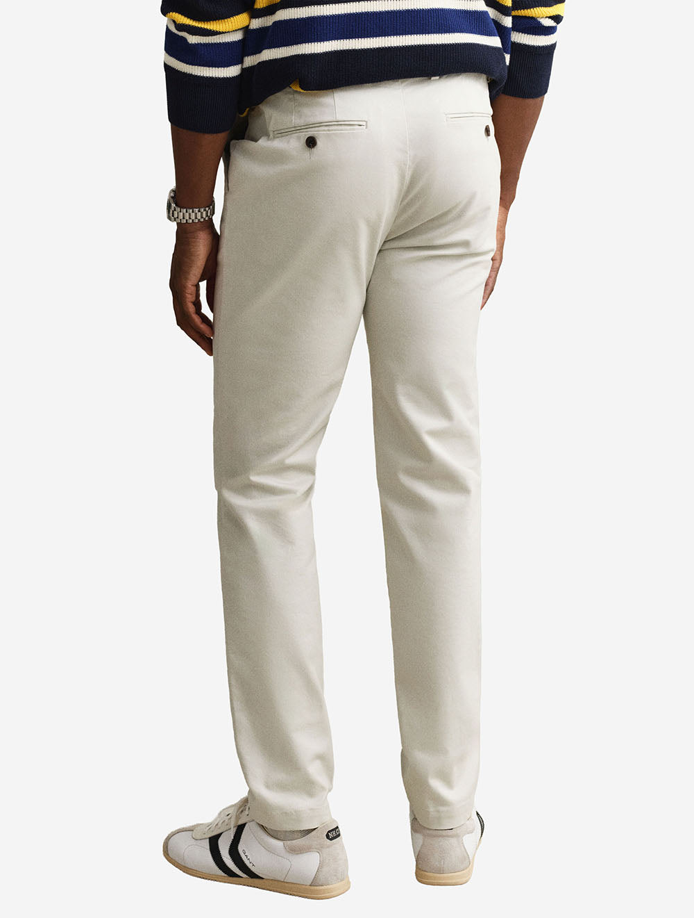 Slim Smart Chinos Sand