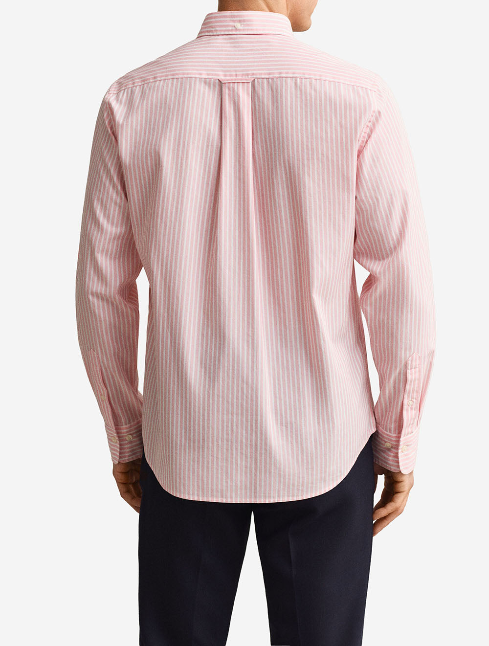 Regular Classic Poplin Stripe Shirt Washed Pink