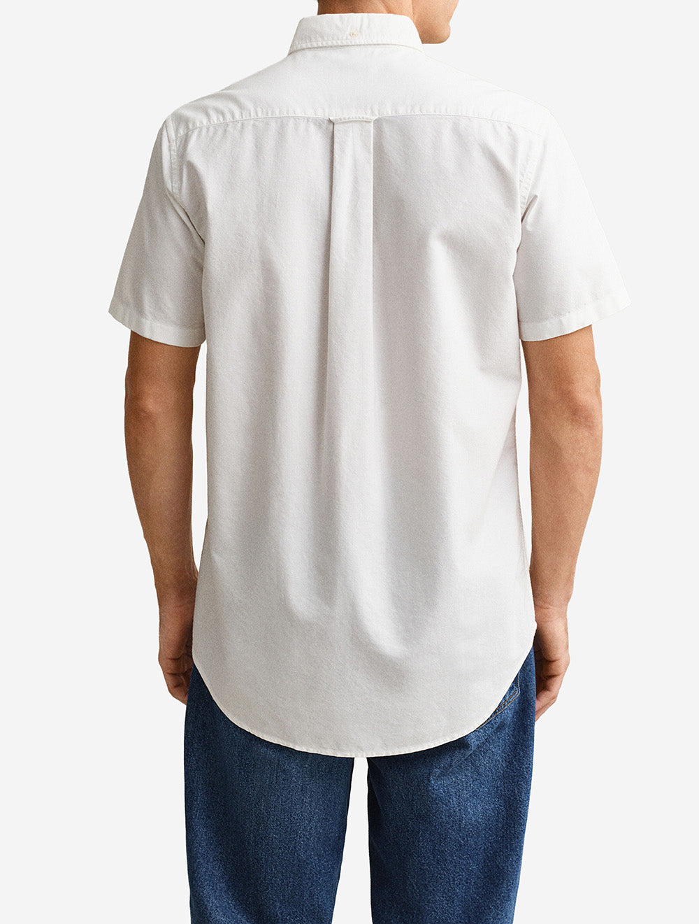 Regular Classic Oxford Short Sleeve Shirt White