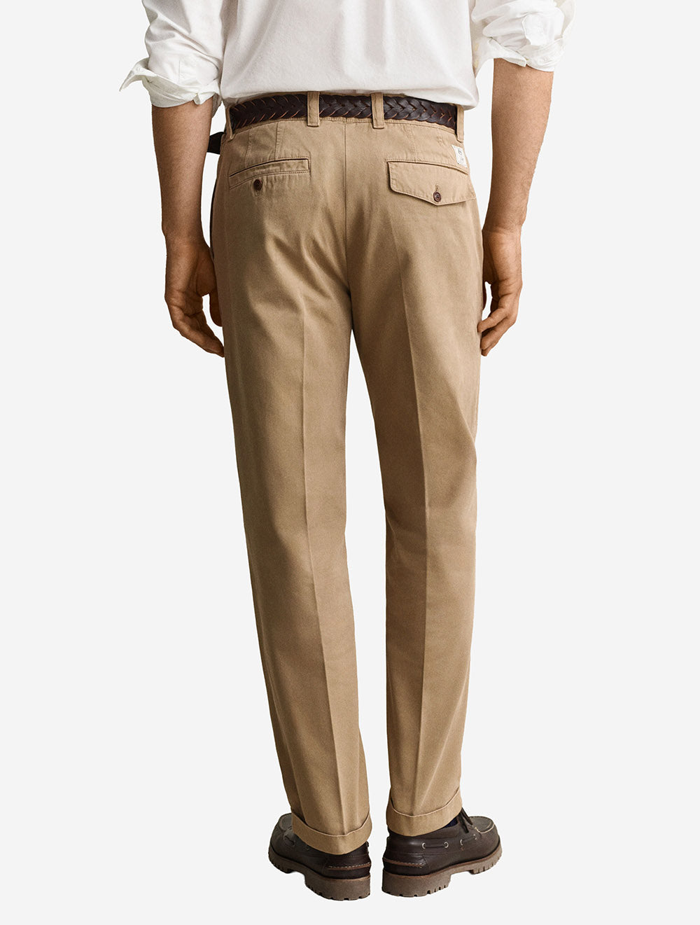 Cotton Twill Chinos Beige