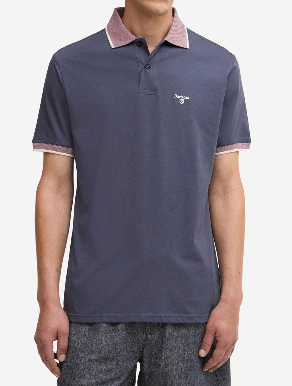 Cornsay Polo Washed Navy