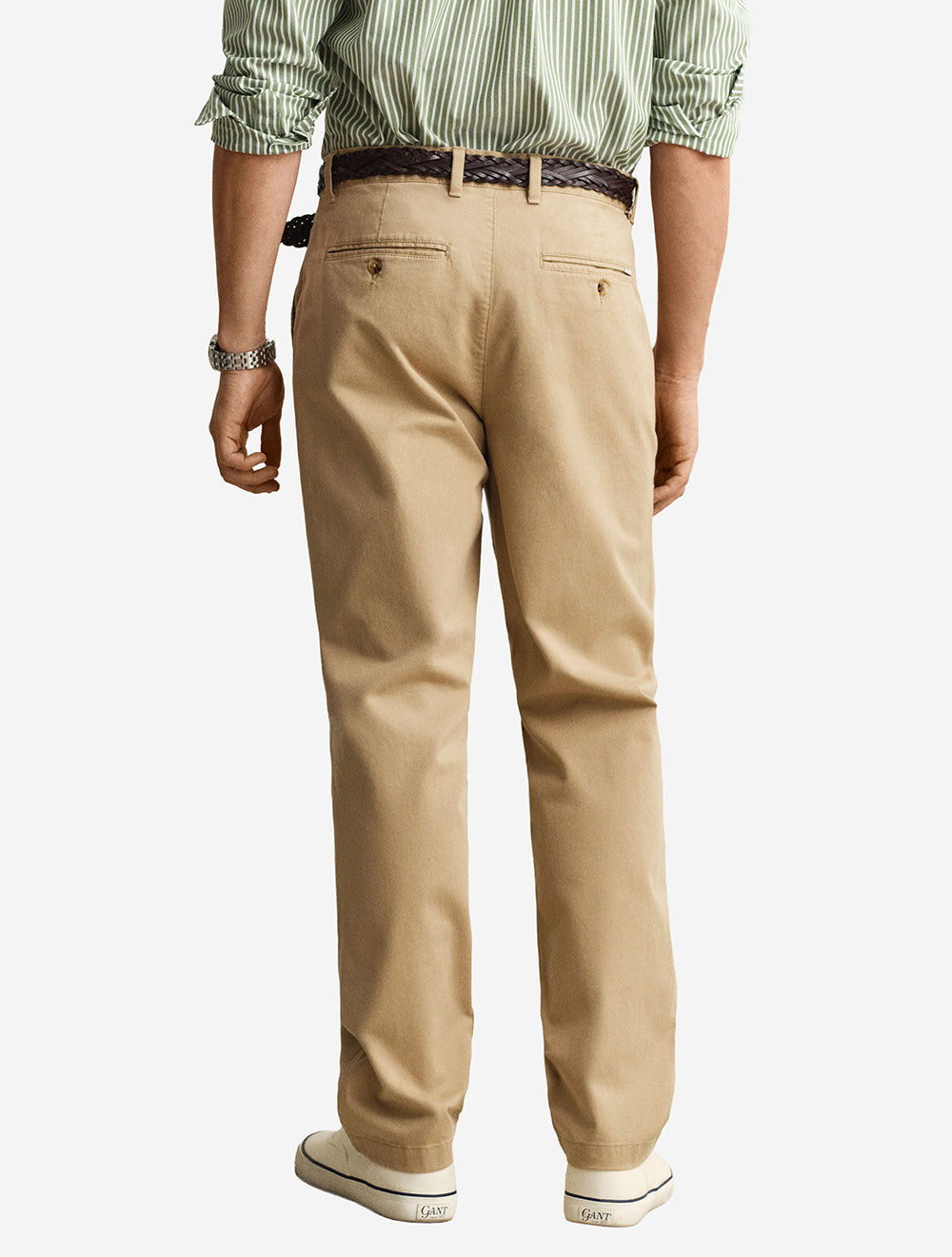 Regular Classic Chinos Dark Khaki