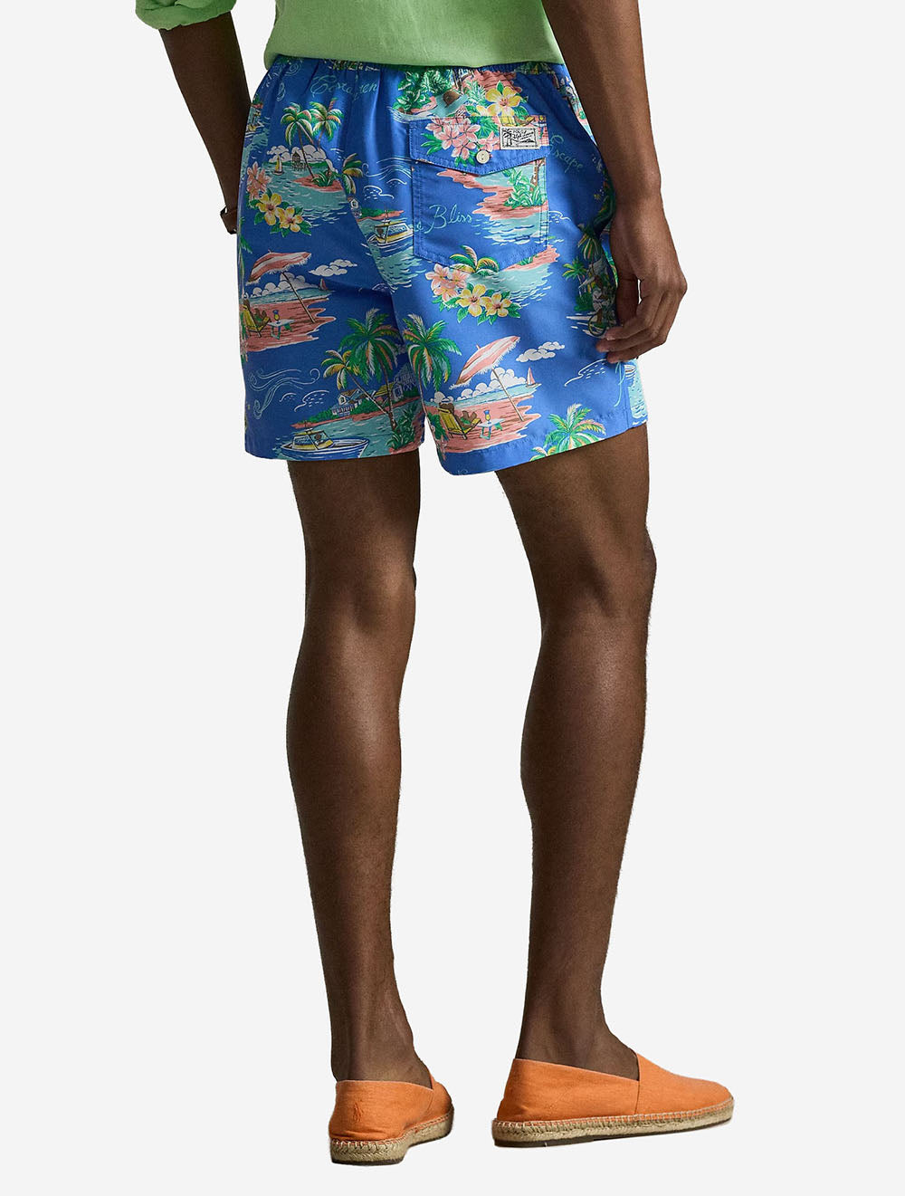 Bahamas Swimming Trunks Blue