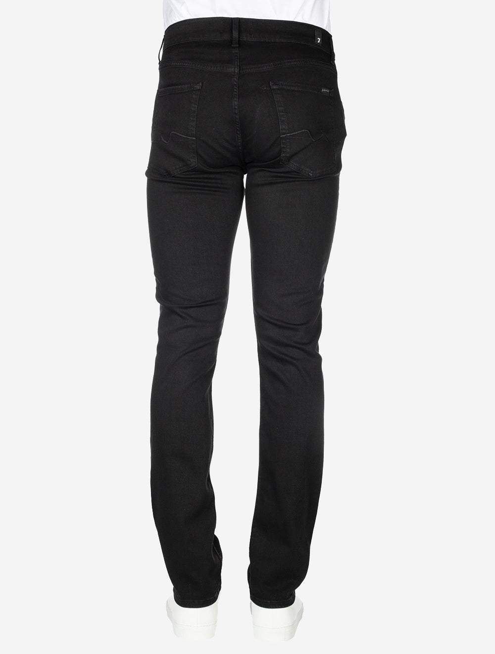 Seven Slimmy Luxe Performance Jeans Schwarz