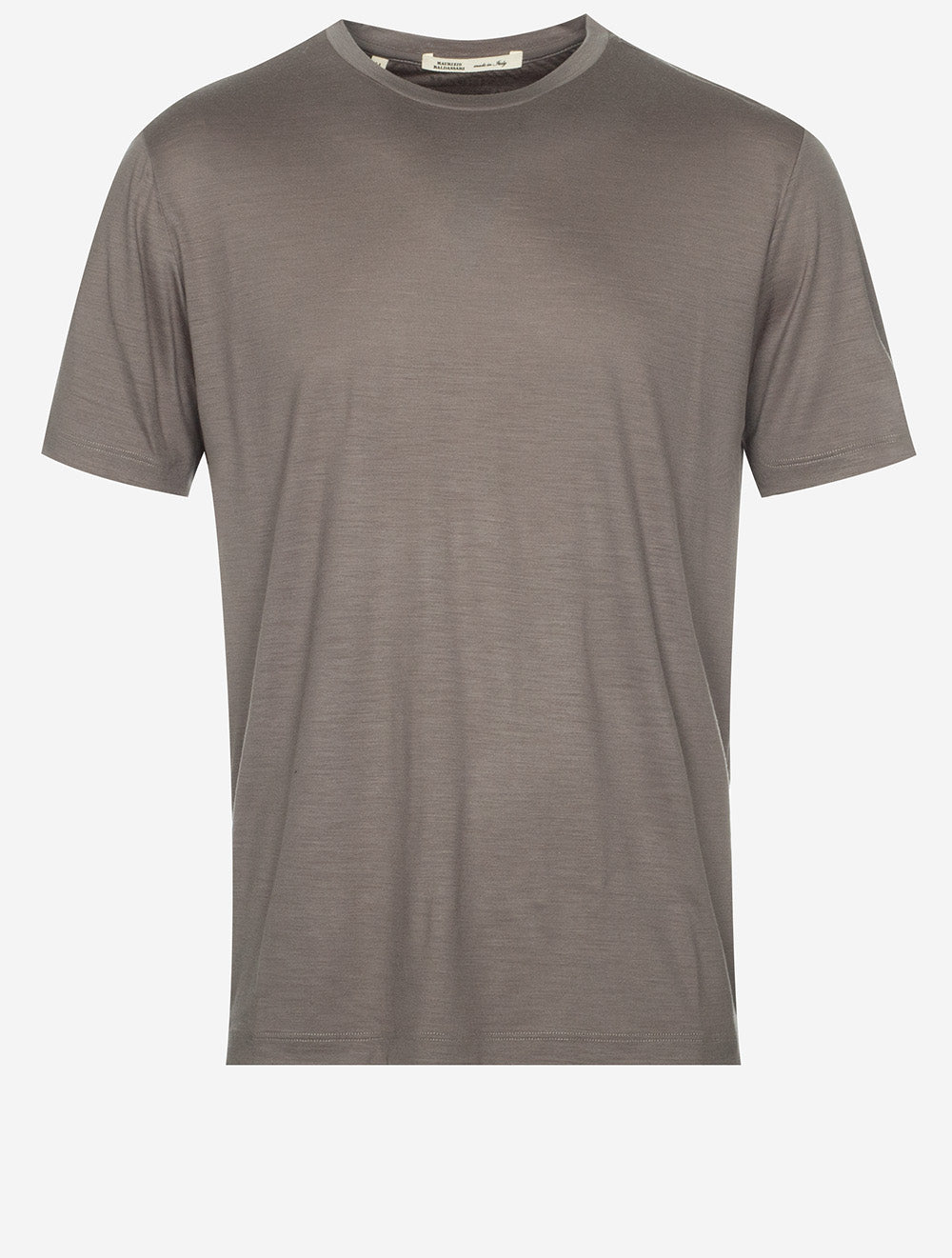 T-Shirt Short Sleeves Light Grey Brown