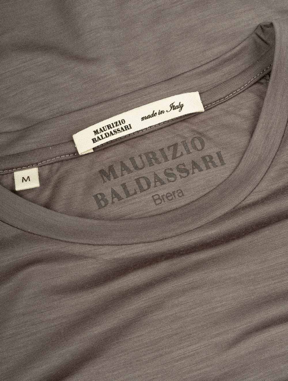 Maurizio Baldassari T-Shirt Short Sleeves Light Grey Brown AI4