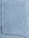Knit Long Sleeve Polo Blue