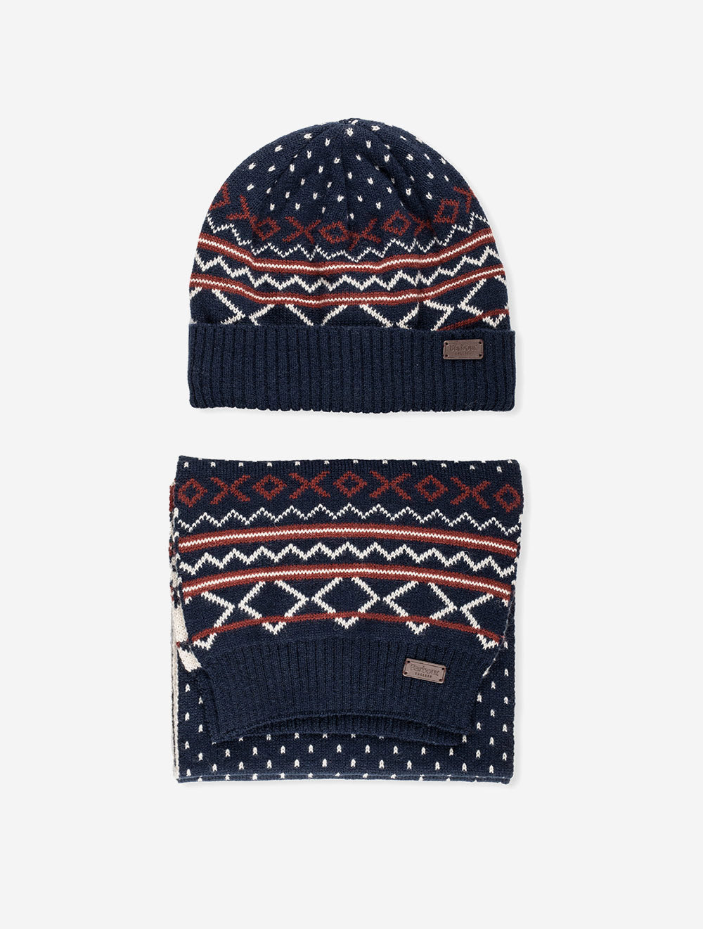 Rothbury Beanie & Scarf Navy
