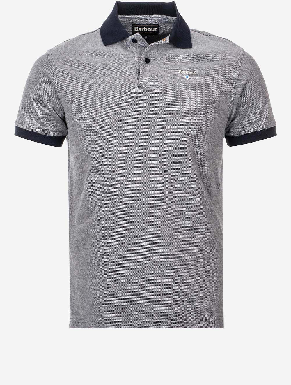 Barbour Essential Sports Polo Mix Dark Blue MI