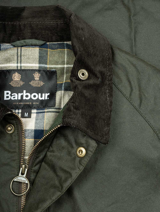 Barbour Ambleside Wax Jacket-Olive