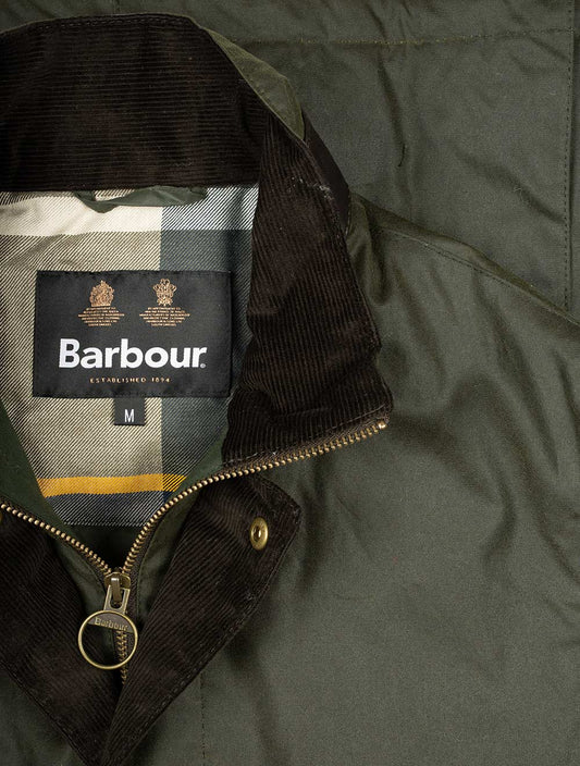BARBOUR Compton Wax Jacket Olive