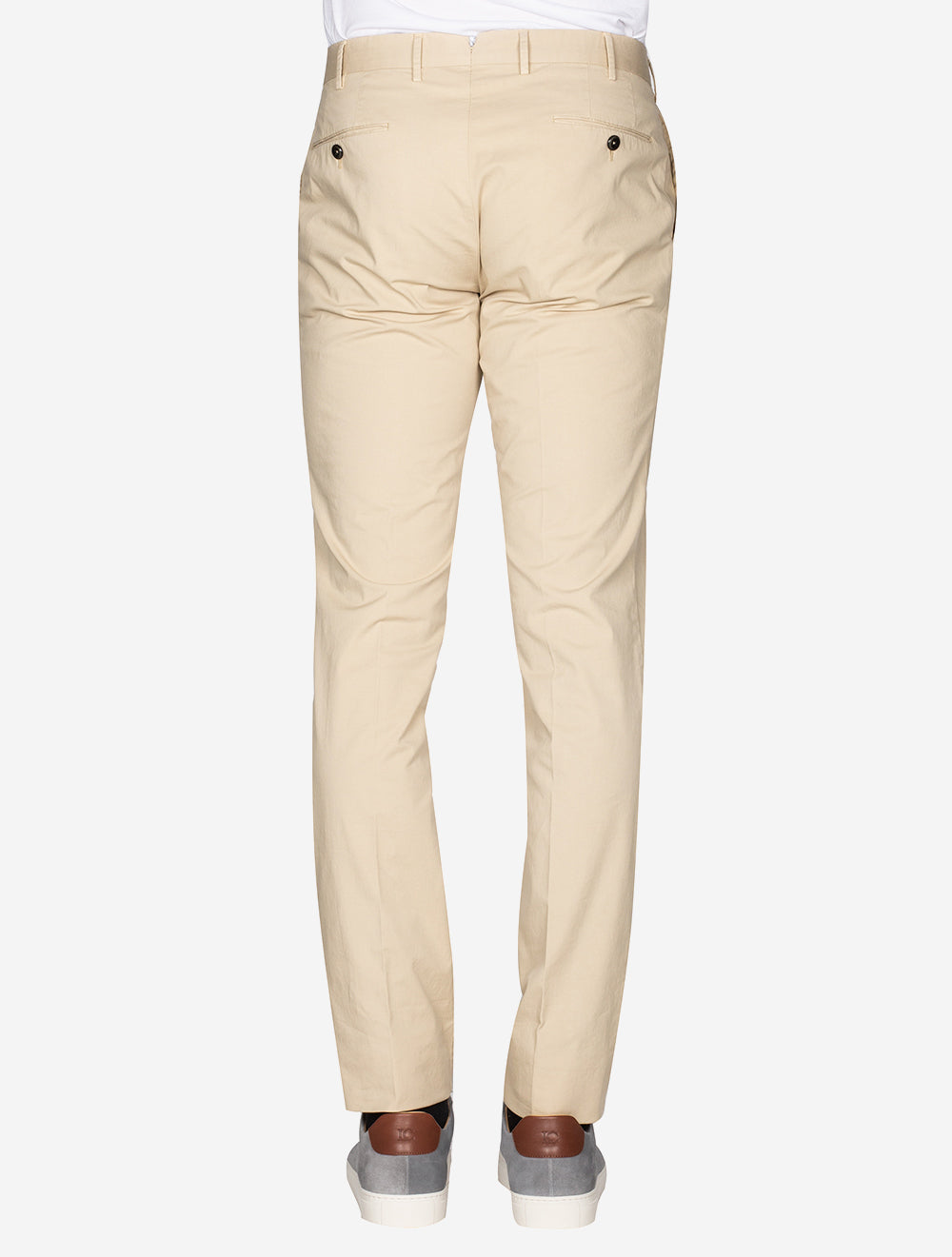 Light Stretch Gabardine Trouser Cream