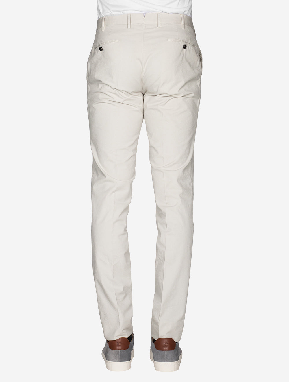 Light Stretch Gabardine Trouser Stone