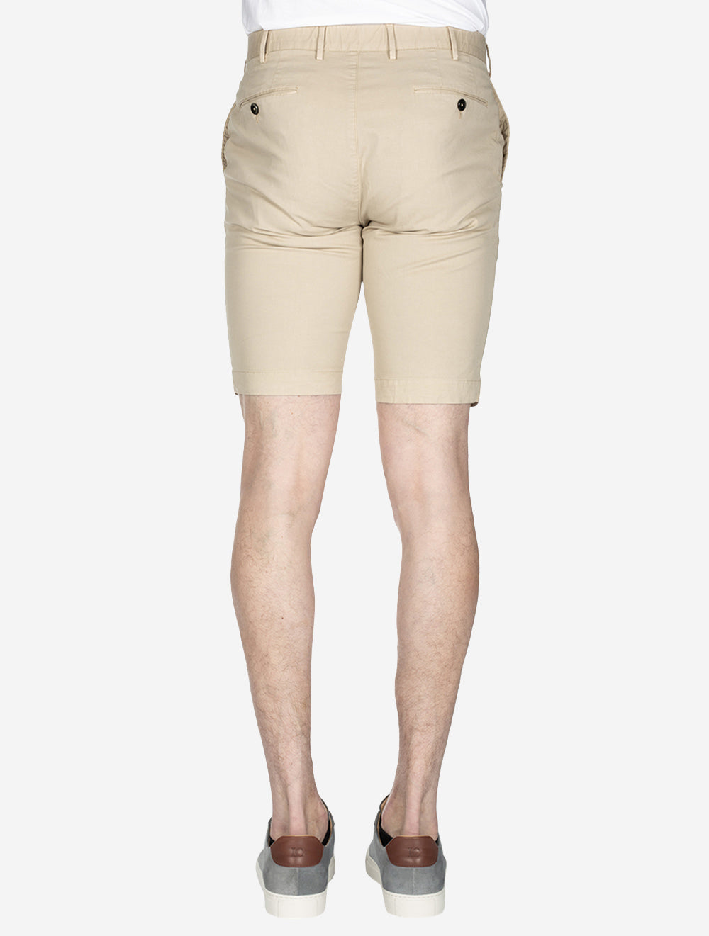 Pt01 Cotton Shorts Beige AI2