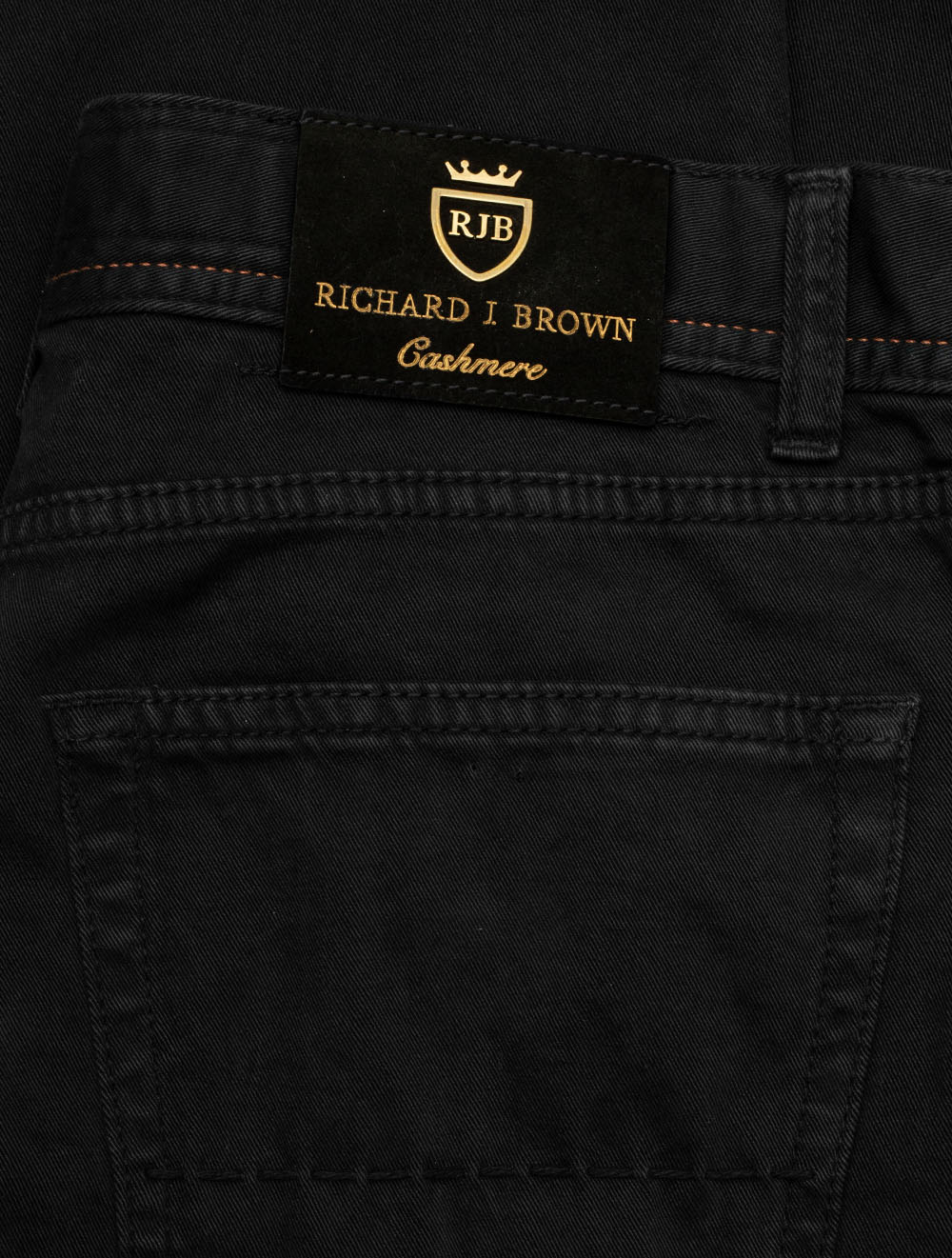 Richard J Brown Milano Luxury Denim Jean Black AI1
