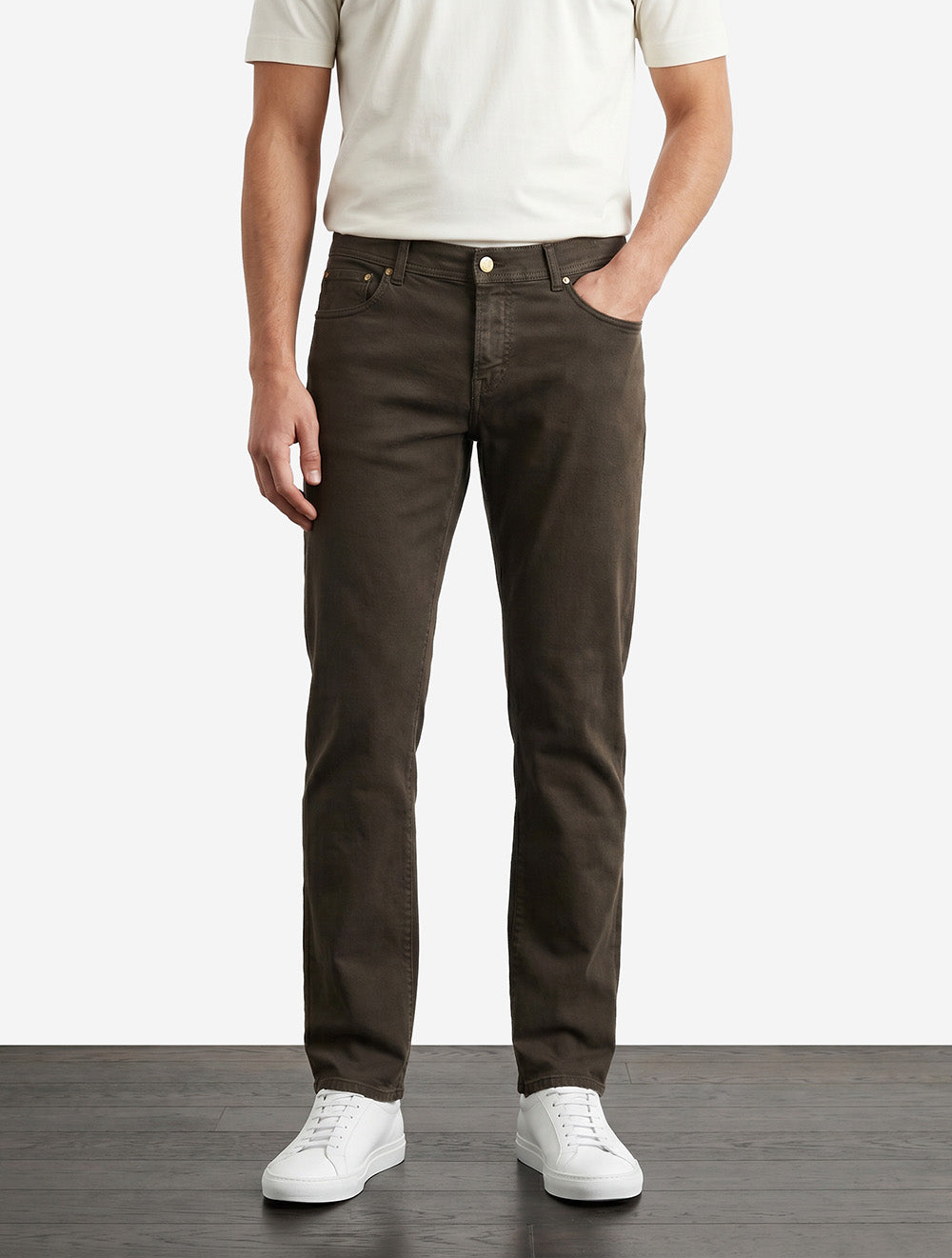 Luxury Denim Jean Brown