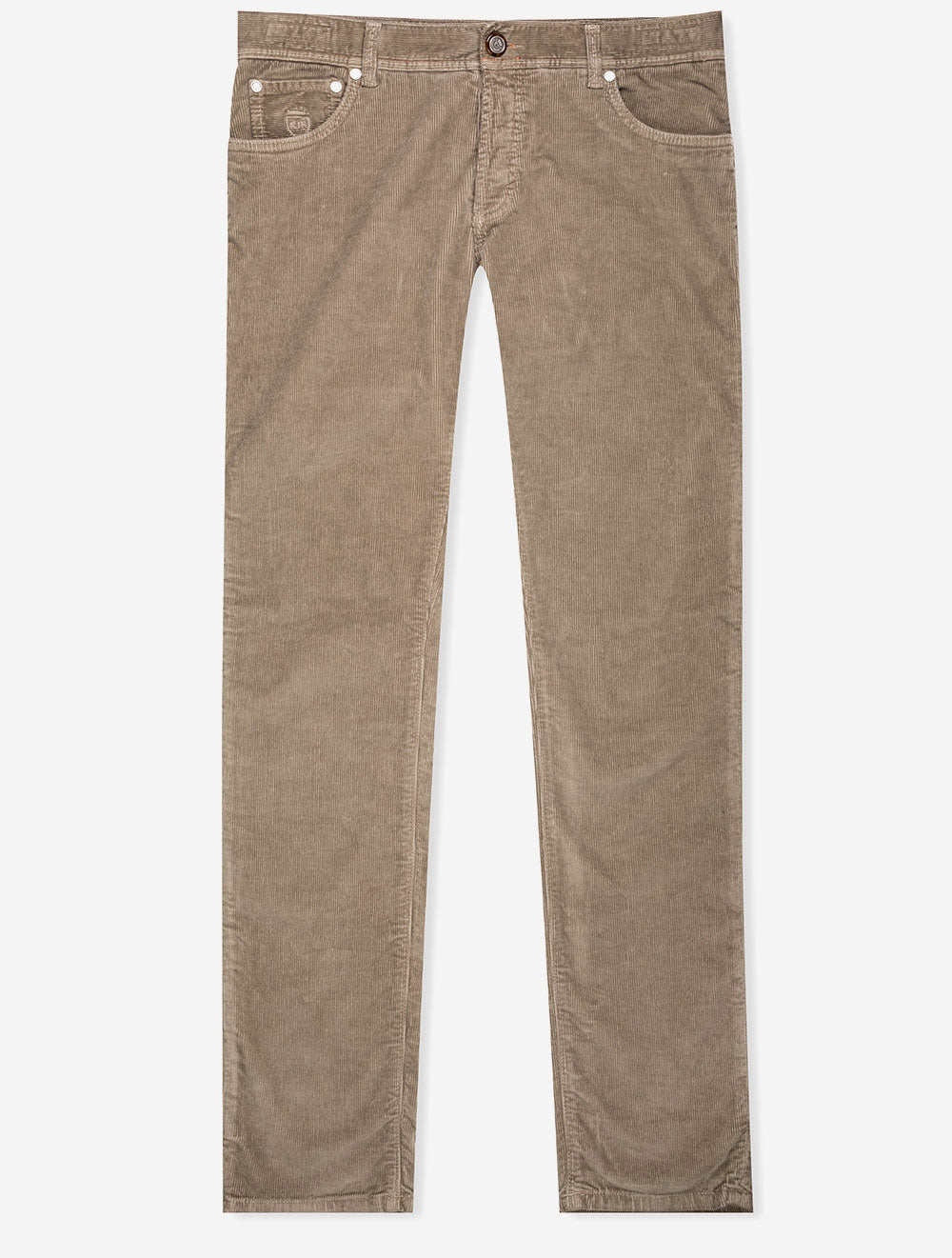 Luxus Baumwoll Kaschmir Kordel Beige