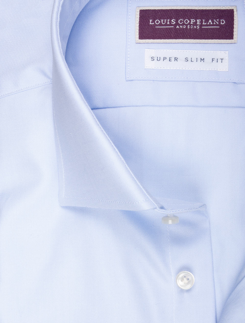 Louis Copeland Super Slim T.Mason Shirt Blue AI1