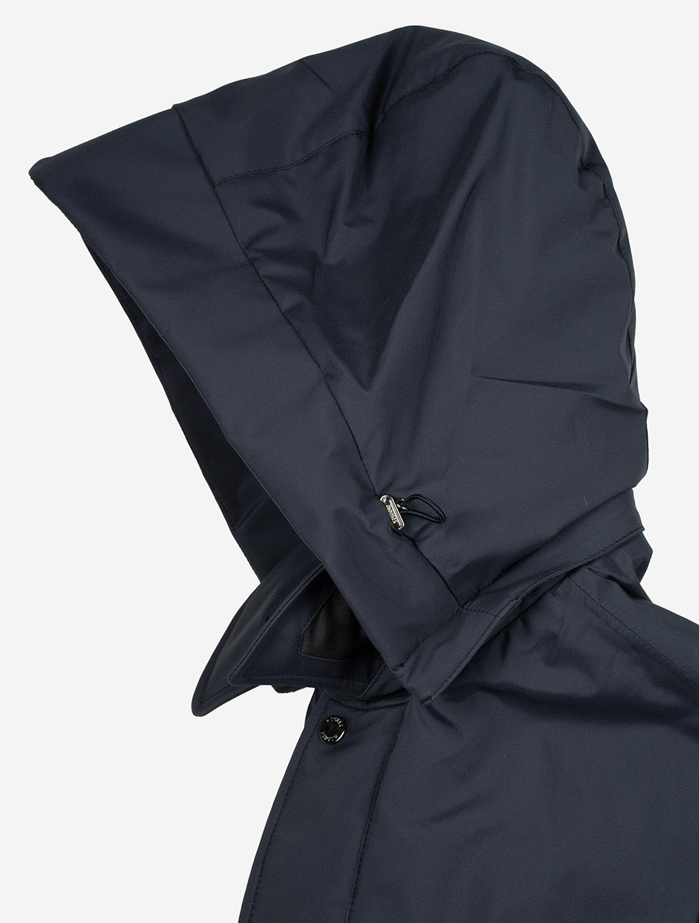 Moorer Hooded Down Coat Navy – Louis Copeland