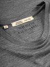 Maurizio Baldassari Short Sleeve Wool T-shirt grey