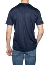 Maurizio Baldassari Short Sleeve Wool T-shirt Navy