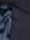 Louis Copeland Heritage Super 110 Navy Suit 2 Piece 2 Button Notch Lapel Soft Shoulder Flap Pockets 4