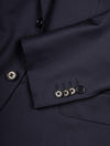 Louis Copeland Heritage Super 110 Navy Suit 2 Piece 2 Button Notch Lapel Soft Shoulder Flap Pockets 5